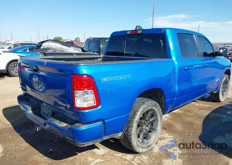 2021 Ram 1500 Lone Star 4X4 5'7 Box из США, поврежденный, VIN 1C6SRFFT5MN555075